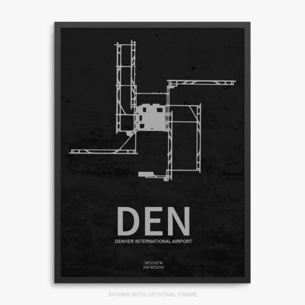 DEN Airport Poster