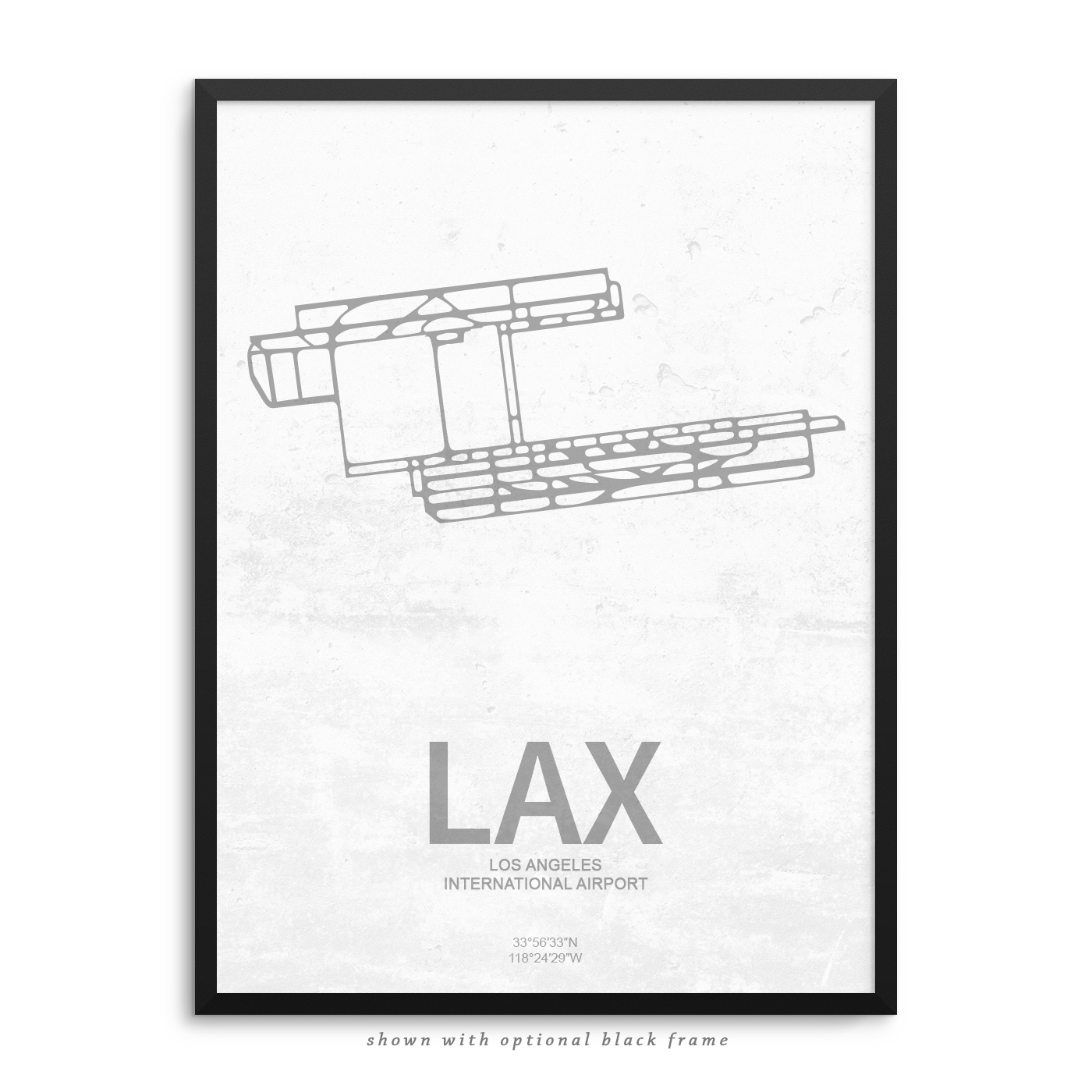 LAX Airport Poster – Airport Decor