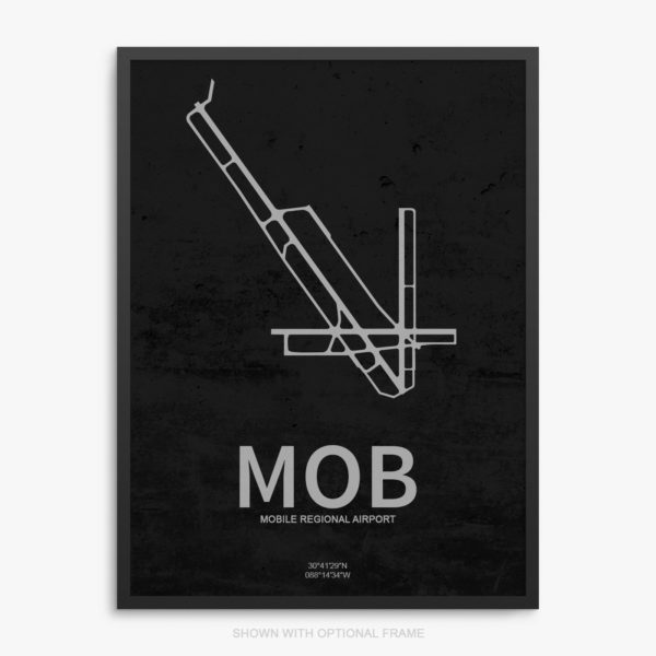 MOB Airport Poster