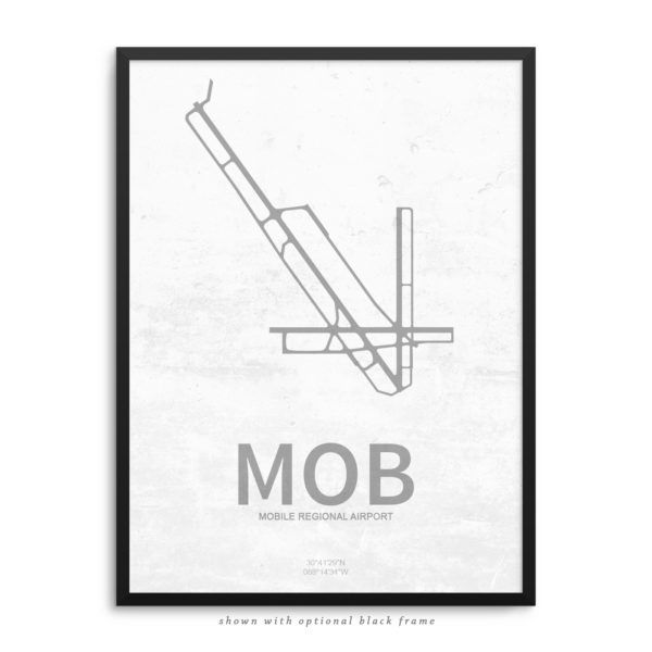MOB Airport Poster