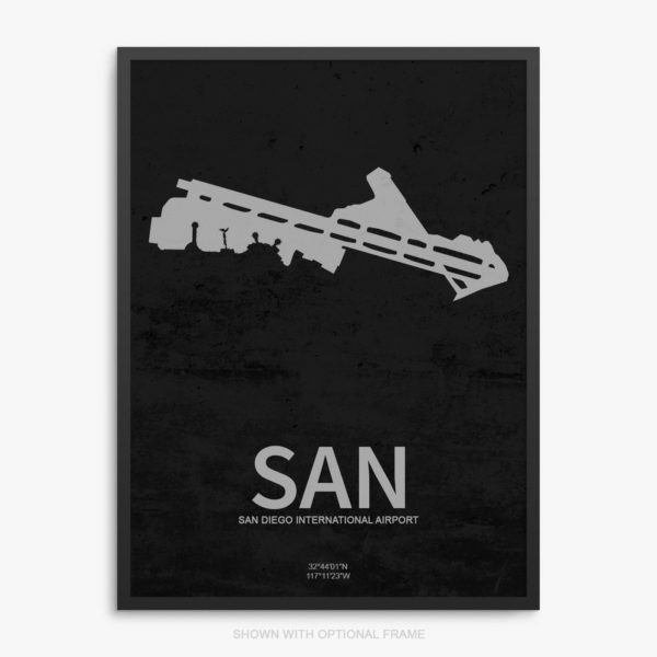 SAN Airport Poster
