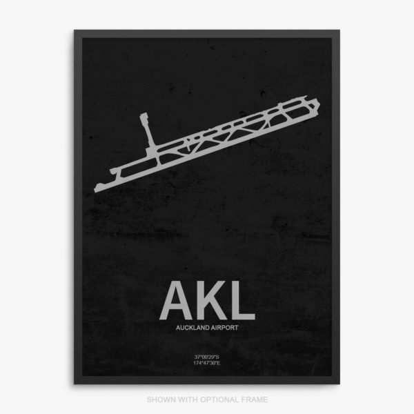 AKL Airport Poster