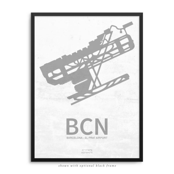BCN Airport Poster