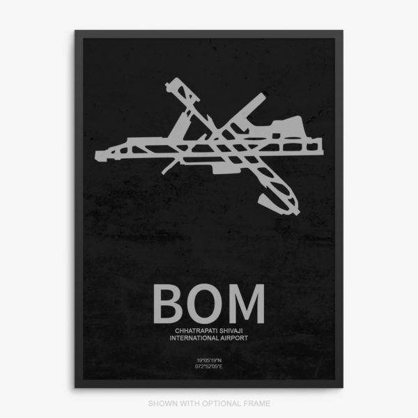 BOM Airport Poster