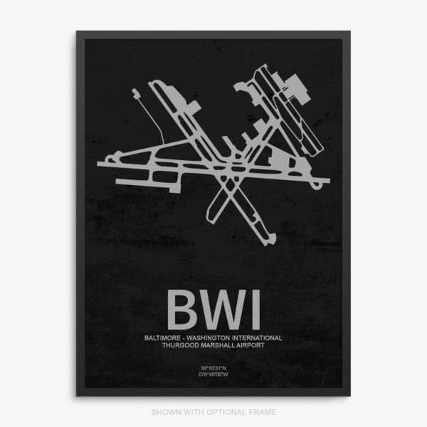 BWI Airport Poster
