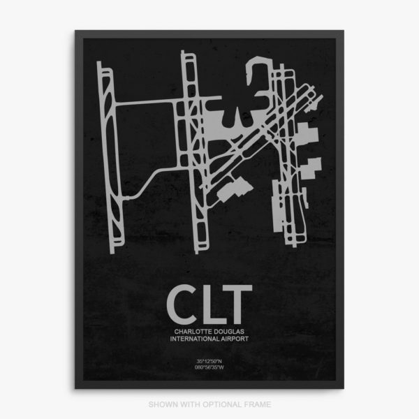 CLT Airport Poster