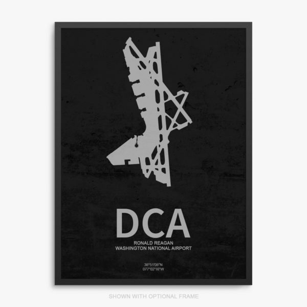 DCA Airport Poster