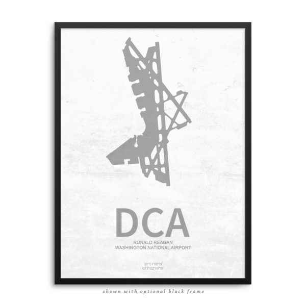 DCA Airport Poster