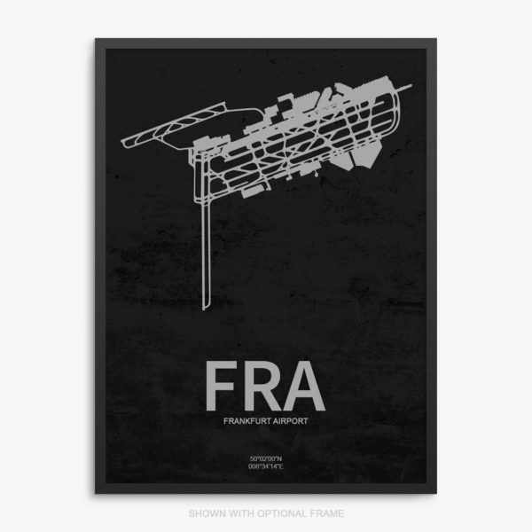 FRA Airport Poster