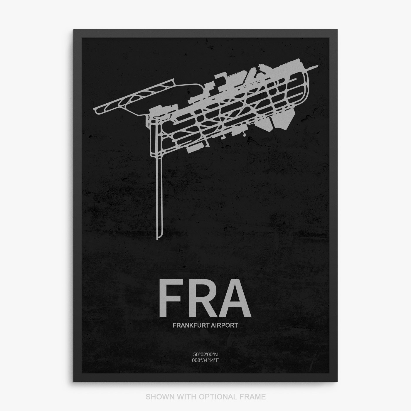 FRA Airport Poster – Airport Decor
