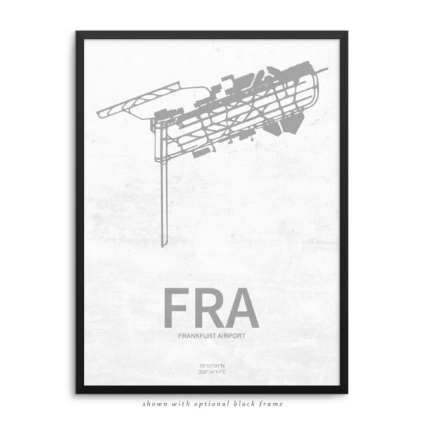 FRA Airport Poster
