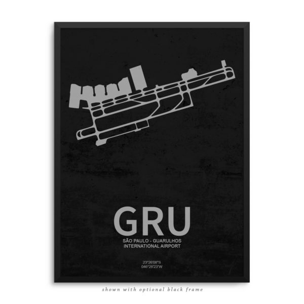 GRU Airport Poster