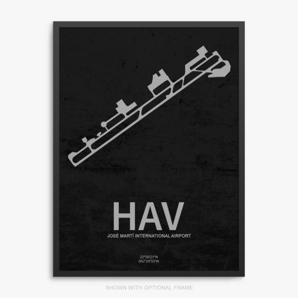 HAV Airport Poster