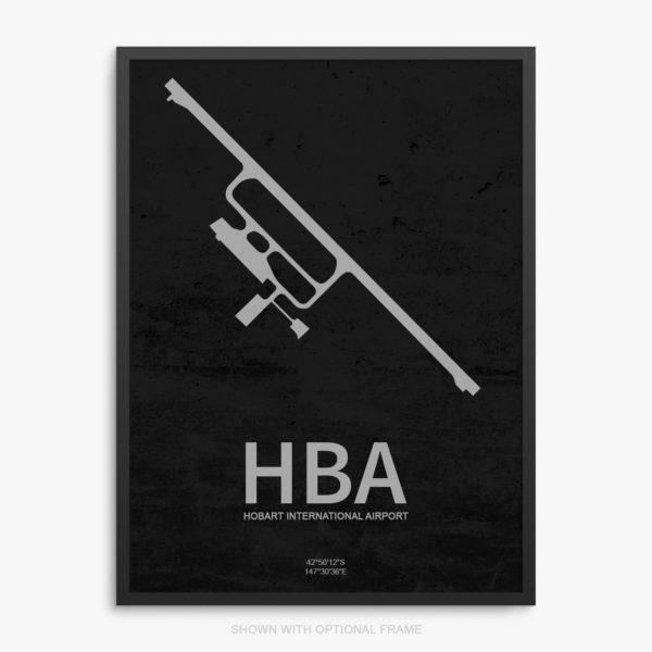 HBA Airport Poster