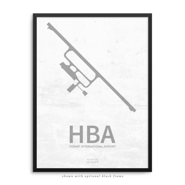 HBA Airport Poster