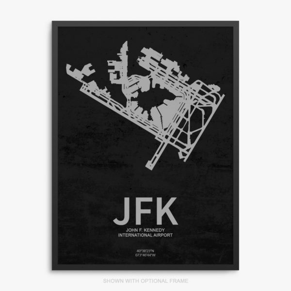 JFK Airport Poster