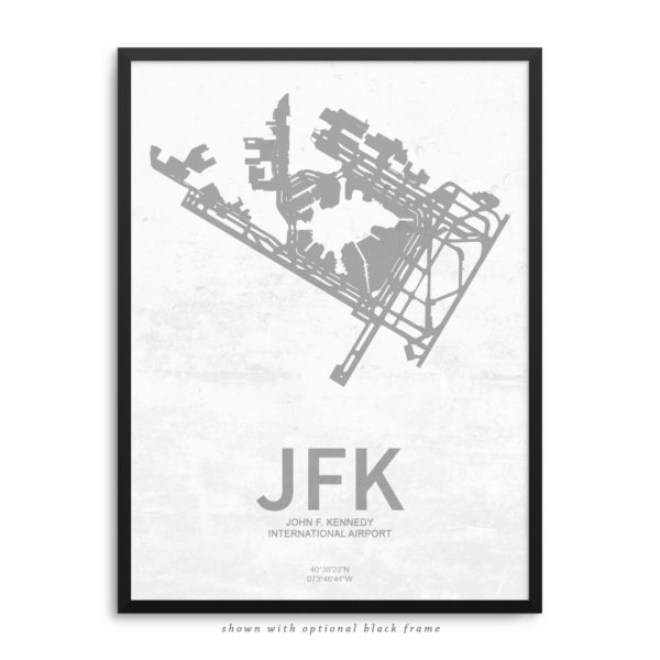 JFK Airport Poster