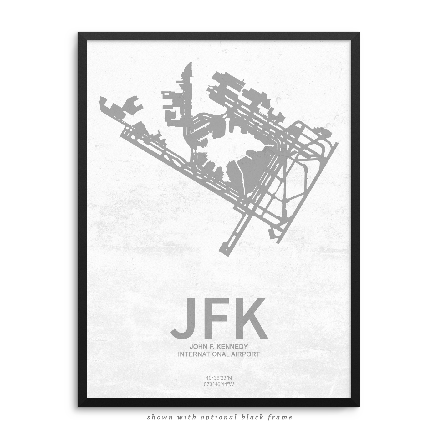 Poster Airport JFK Airport Decor –