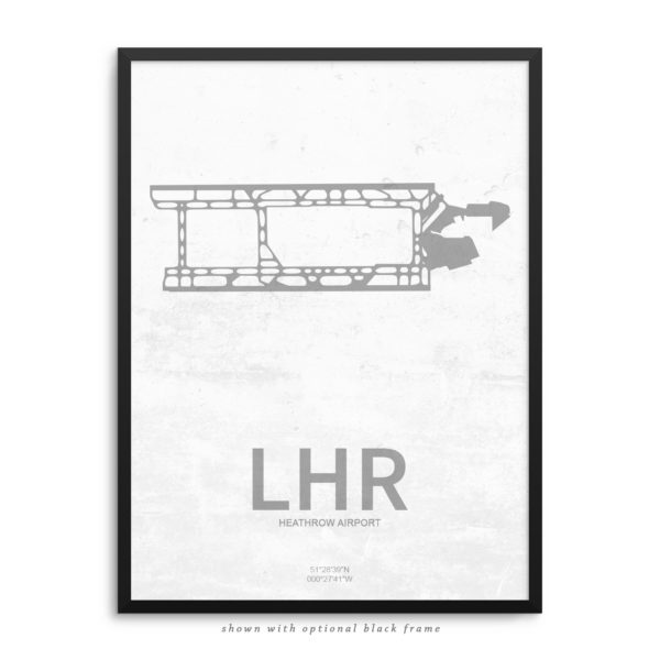 LHR Airport Poster