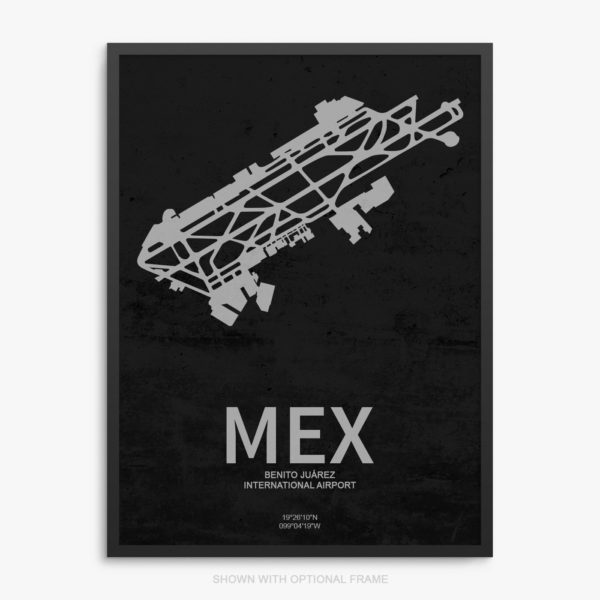 MEX Airport Poster