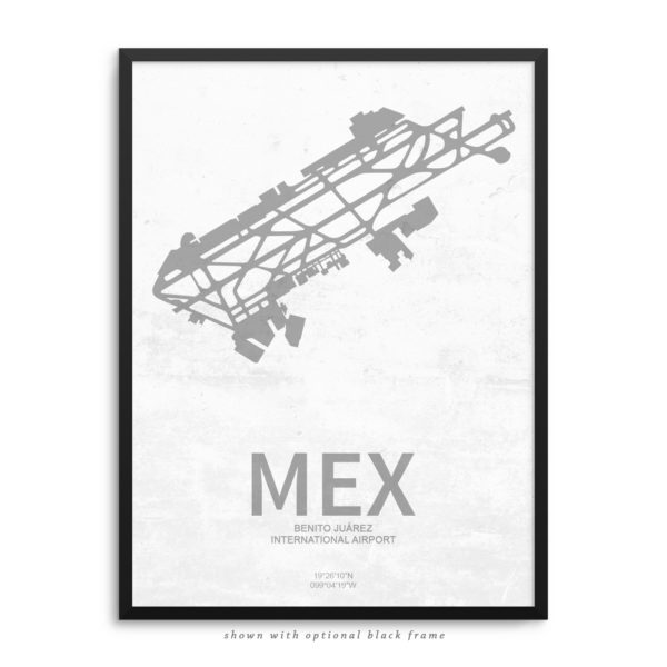 MEX Airport Poster