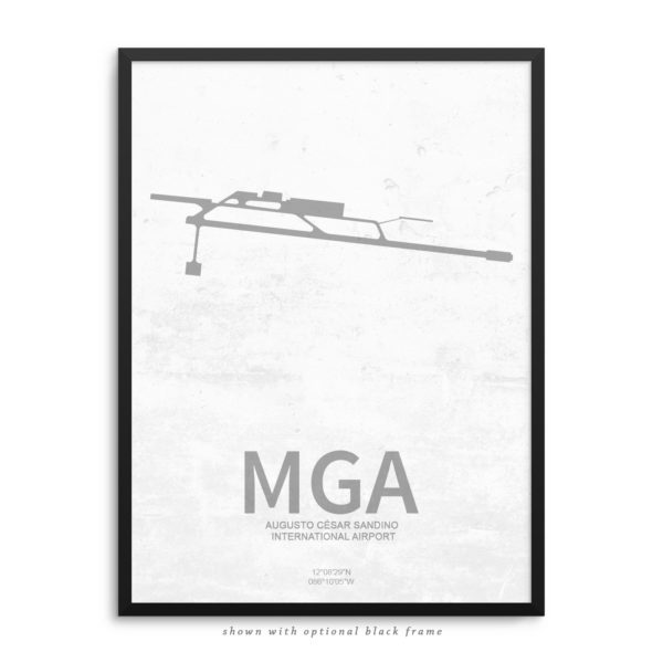 MGA Airport Poster