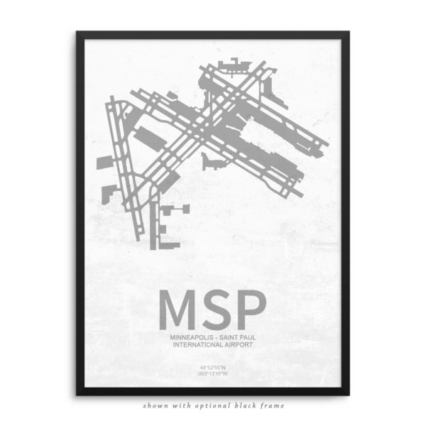 MSP Airport Poster