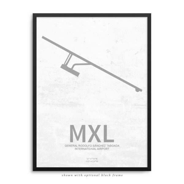 MXL Airport Poster