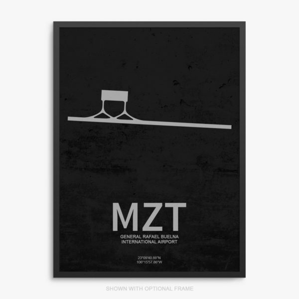 MZT Airport Poster