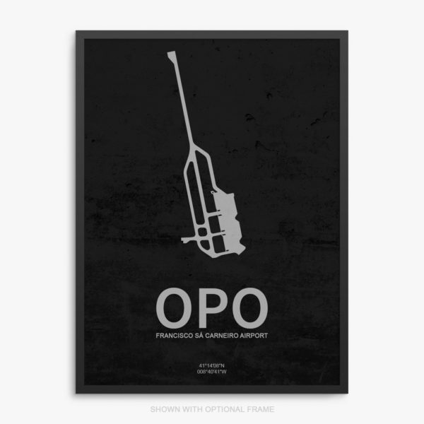 OPO Airport Poster