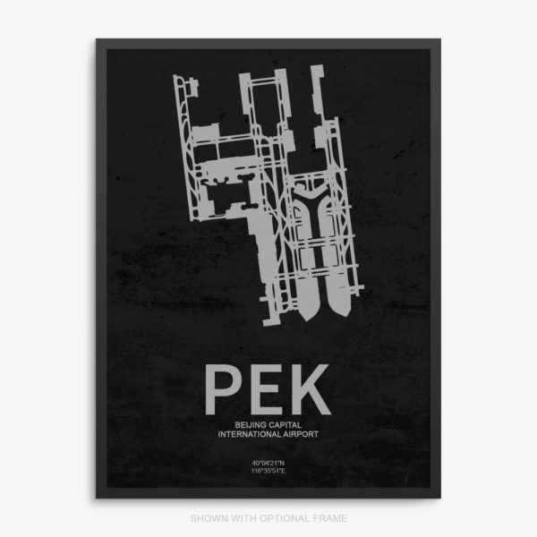 PEK Airport Poster
