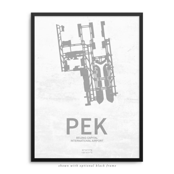 PEK Airport Poster