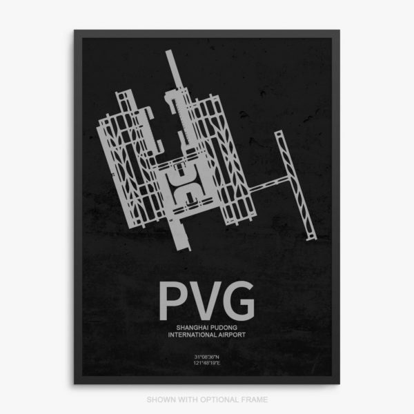 PVG Airport Poster