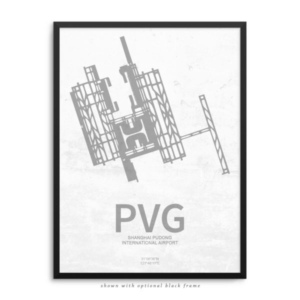 PVG Airport Poster