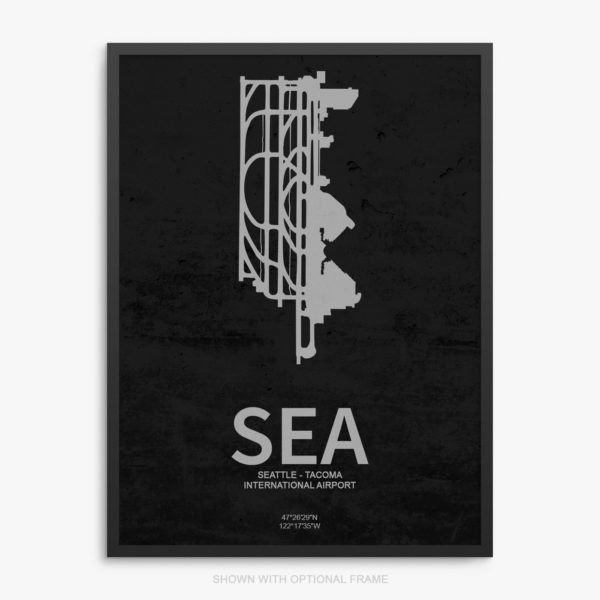 SEA Airport Poster