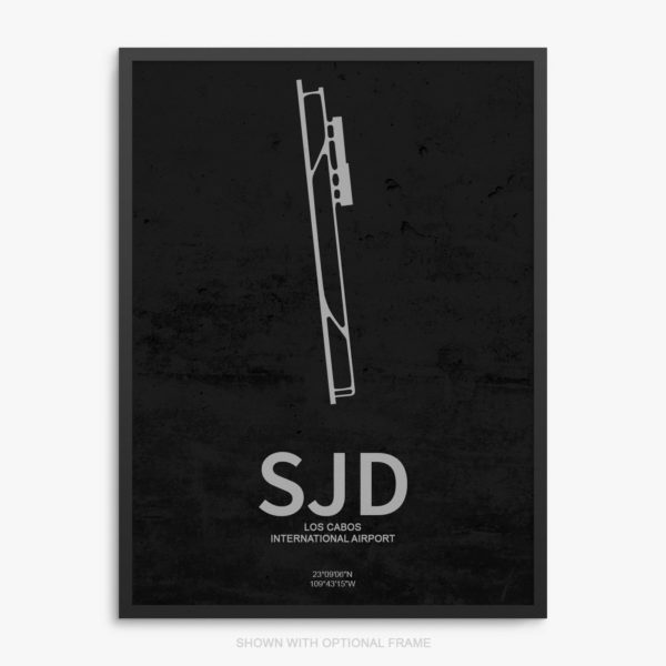 SJD Airport Poster