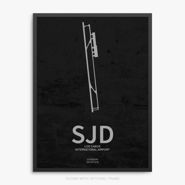 SJD Airport Poster