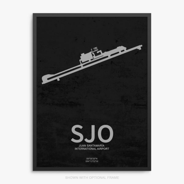 SJO Airport Poster