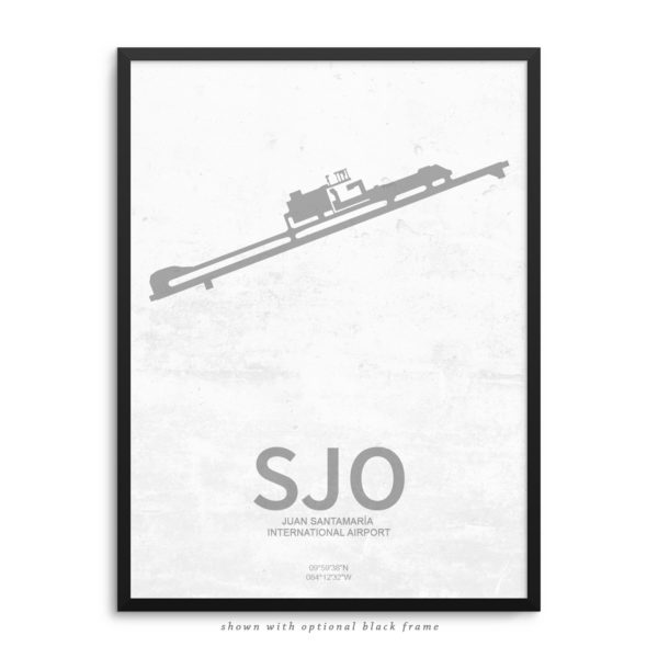 SJO Airport Poster