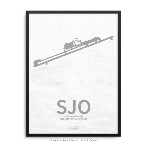 SJO Airport Poster