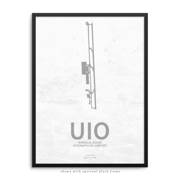 UIO Airport Poster