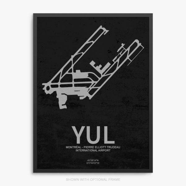 YUL Airport Poster