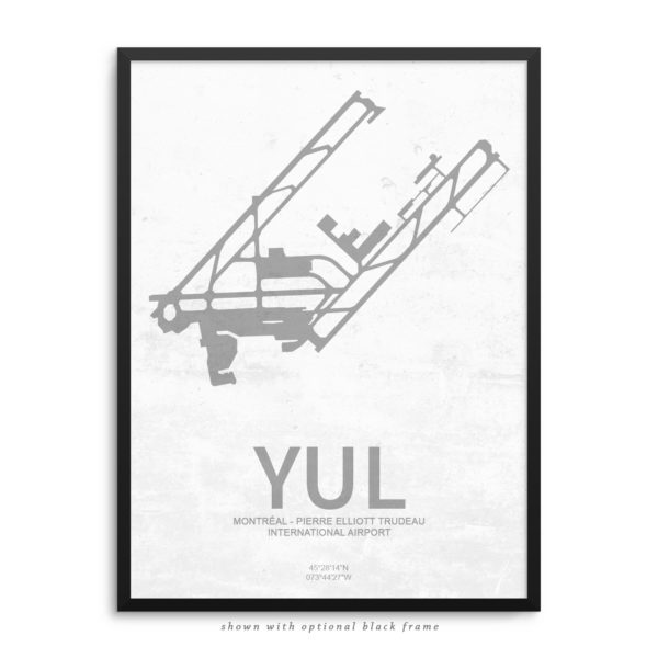 YUL Airport Poster