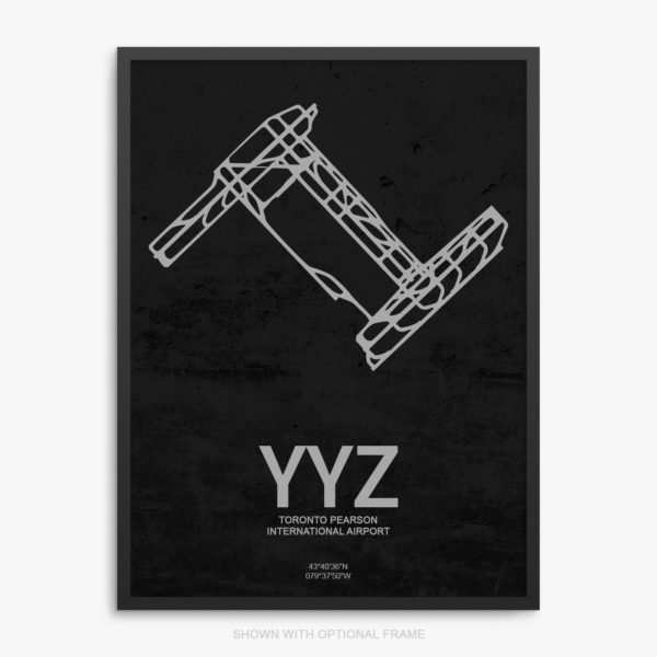 YYZ Airport Poster