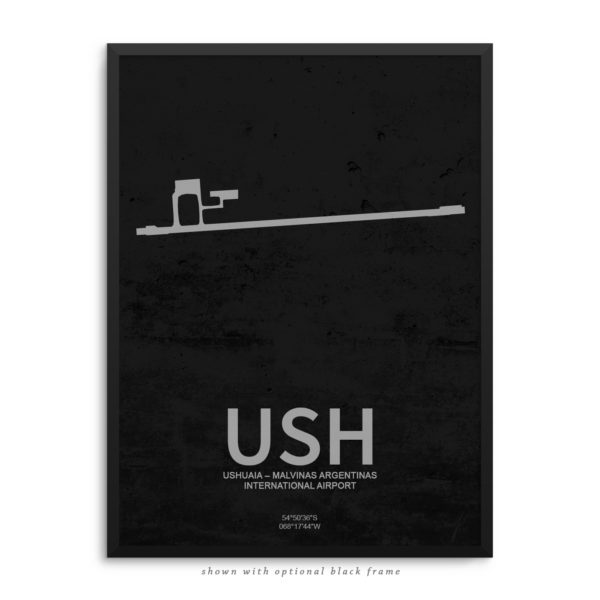 USH Airport Poster