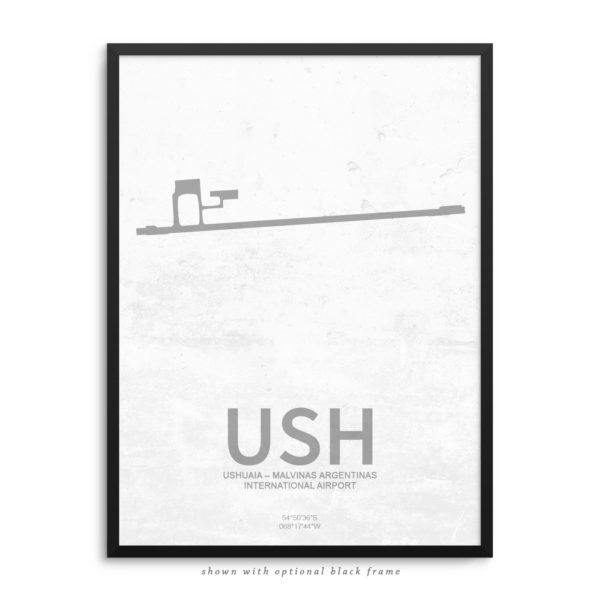 USH Airport Poster