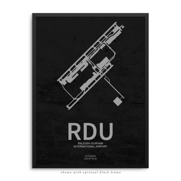 RDU Airport Poster