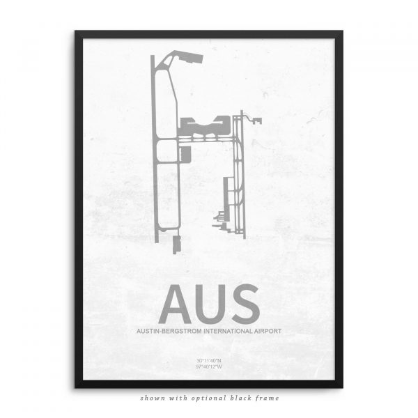 AUS Airport Poster