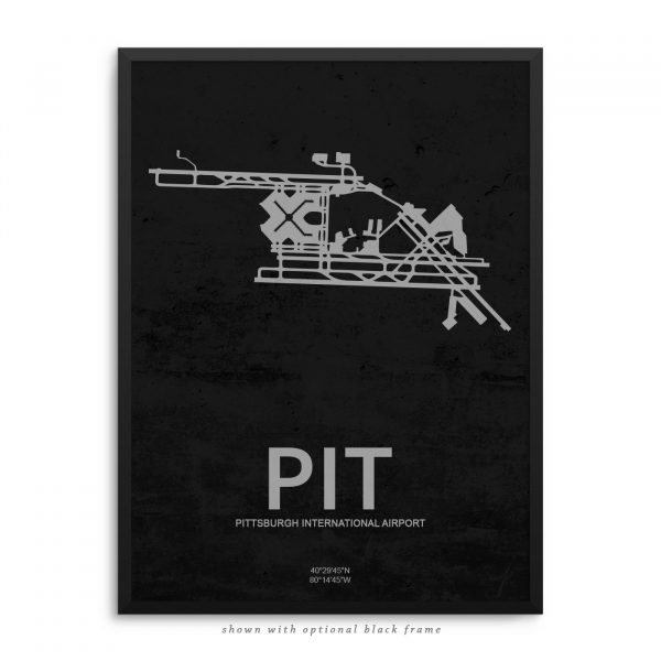 PIT Airport Poster