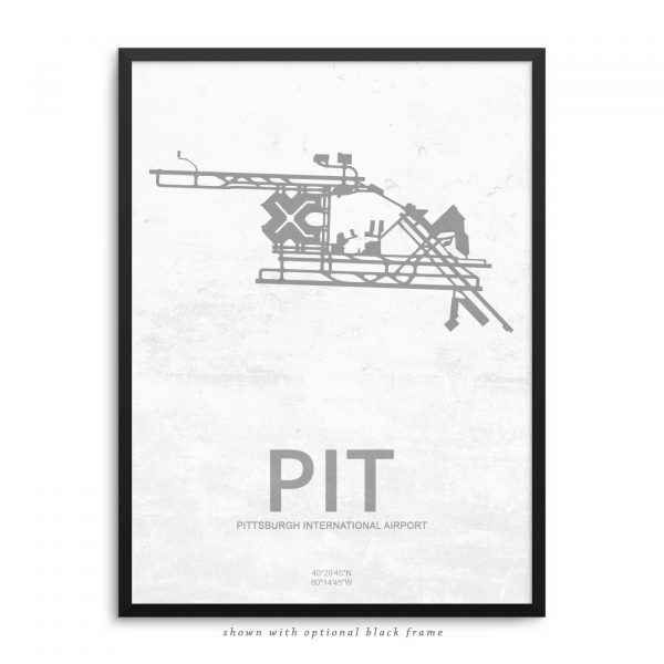 PIT Airport Poster